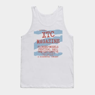 XTC/Magazine Australian Tour Print 1980 Tank Top